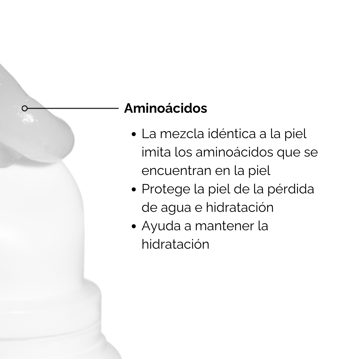 SQUALANE + AMINO ACIDS LIP BALM 15ML (BÁLSAMO LABIAL CON ESCUALENO Y AMINOÁCIDOS)